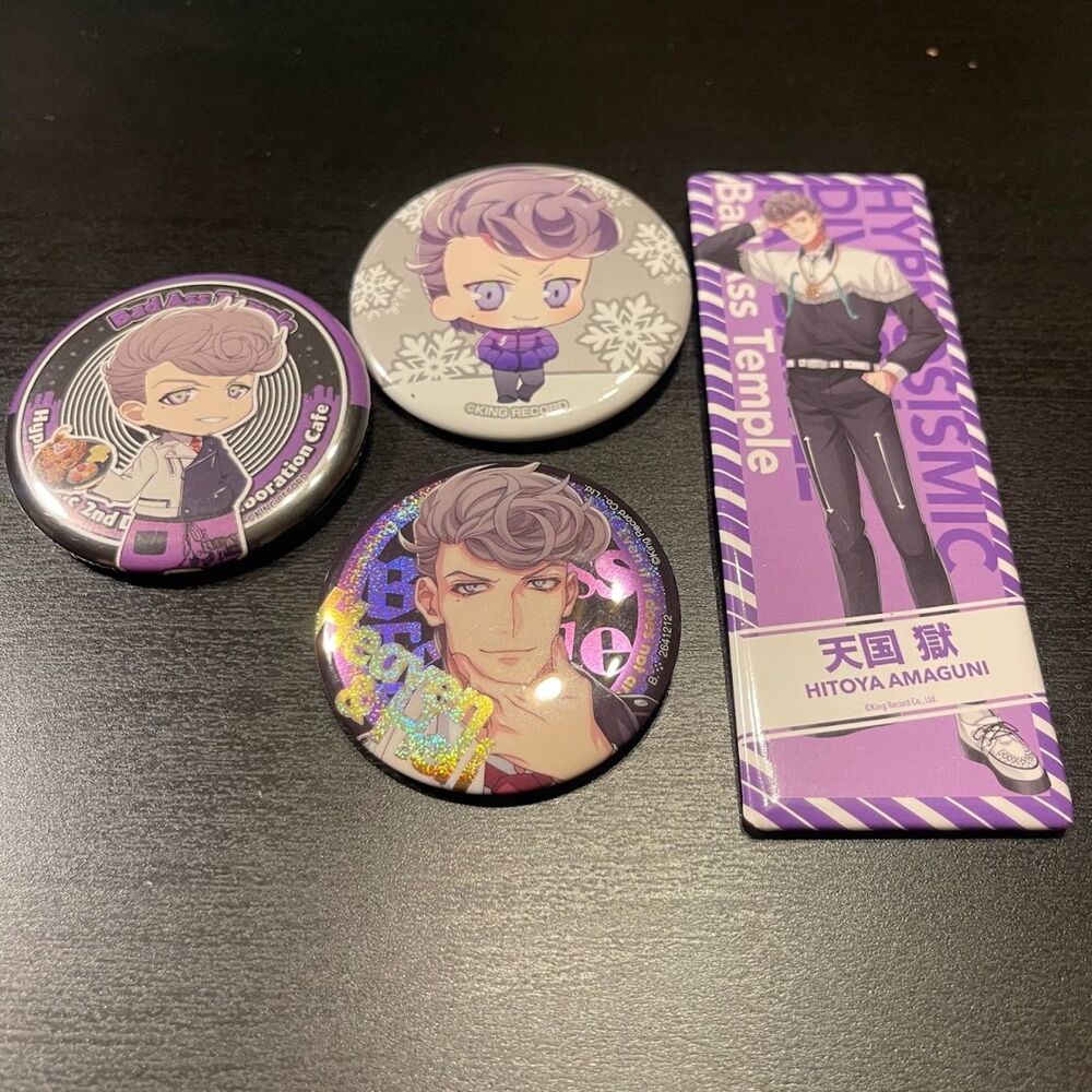Hypnosis Mic Division Rap Battle Nagoya Division Hiyota Amaguni Lot of Badges